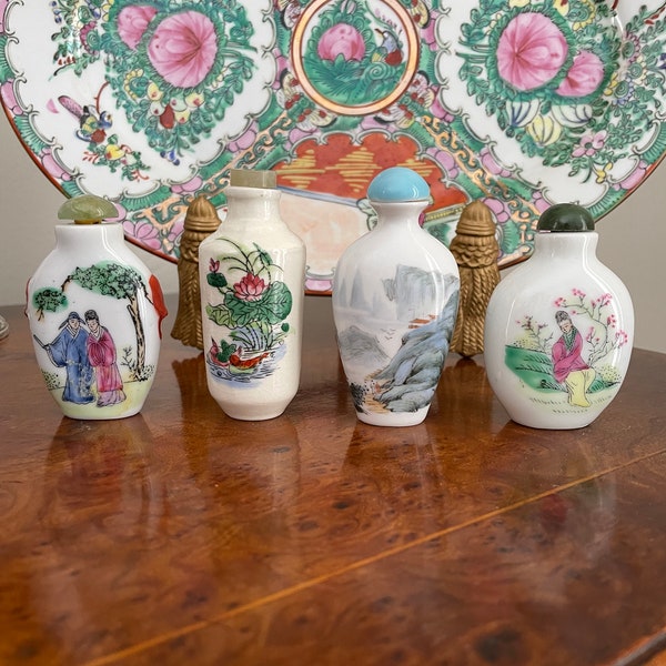 Vintage Perfume Bottles, Asian Snuff Bottles