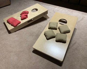 Mini Cornhole Board CNC Files, svg/crv11.504/dxf
