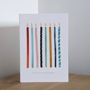 Libro ilustrado, Velas de cumpleaños, Tarjeta de cumpleaños