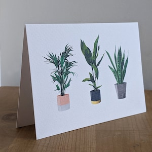 Illustré, Pots de plantes, Nouvelle carte d’accueil