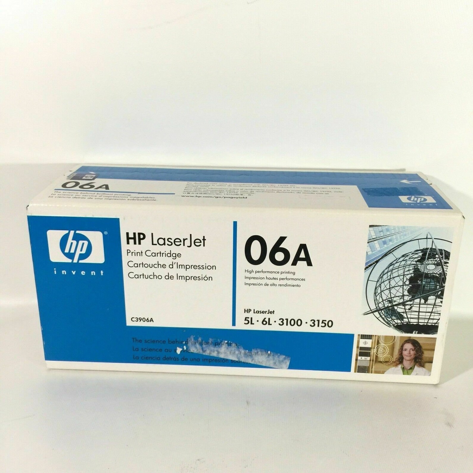 HP C3906A LaserJet Toner Cartridge Black 06A For LJ 5L 6L 3100 | Etsy