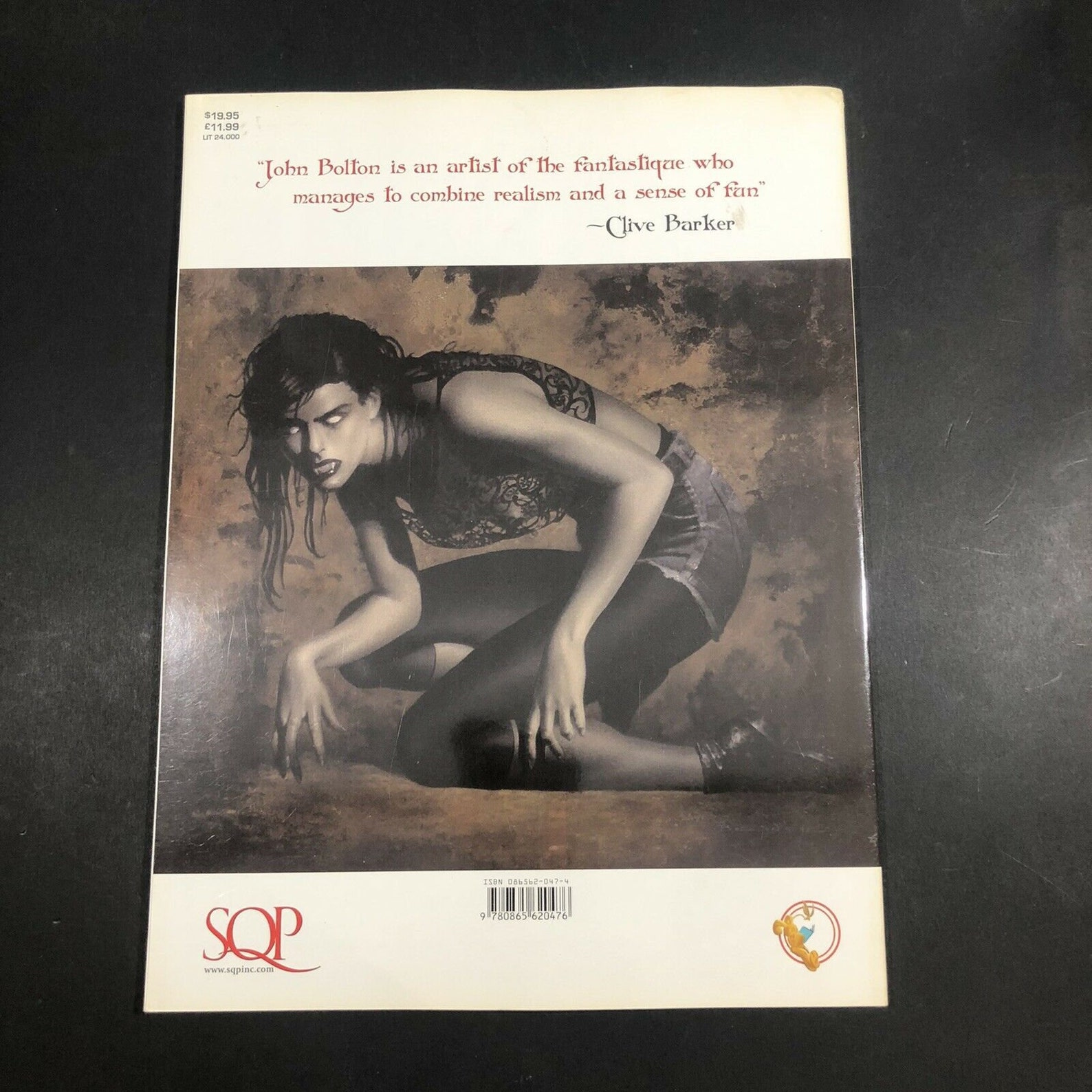 The Art of John Bolton 19882001. Softcover 90 colour Etsy