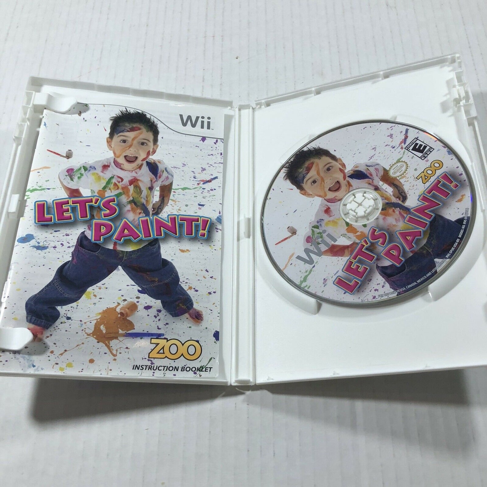 Let's Paint Nintendo Wii 2010 K11 Etsy