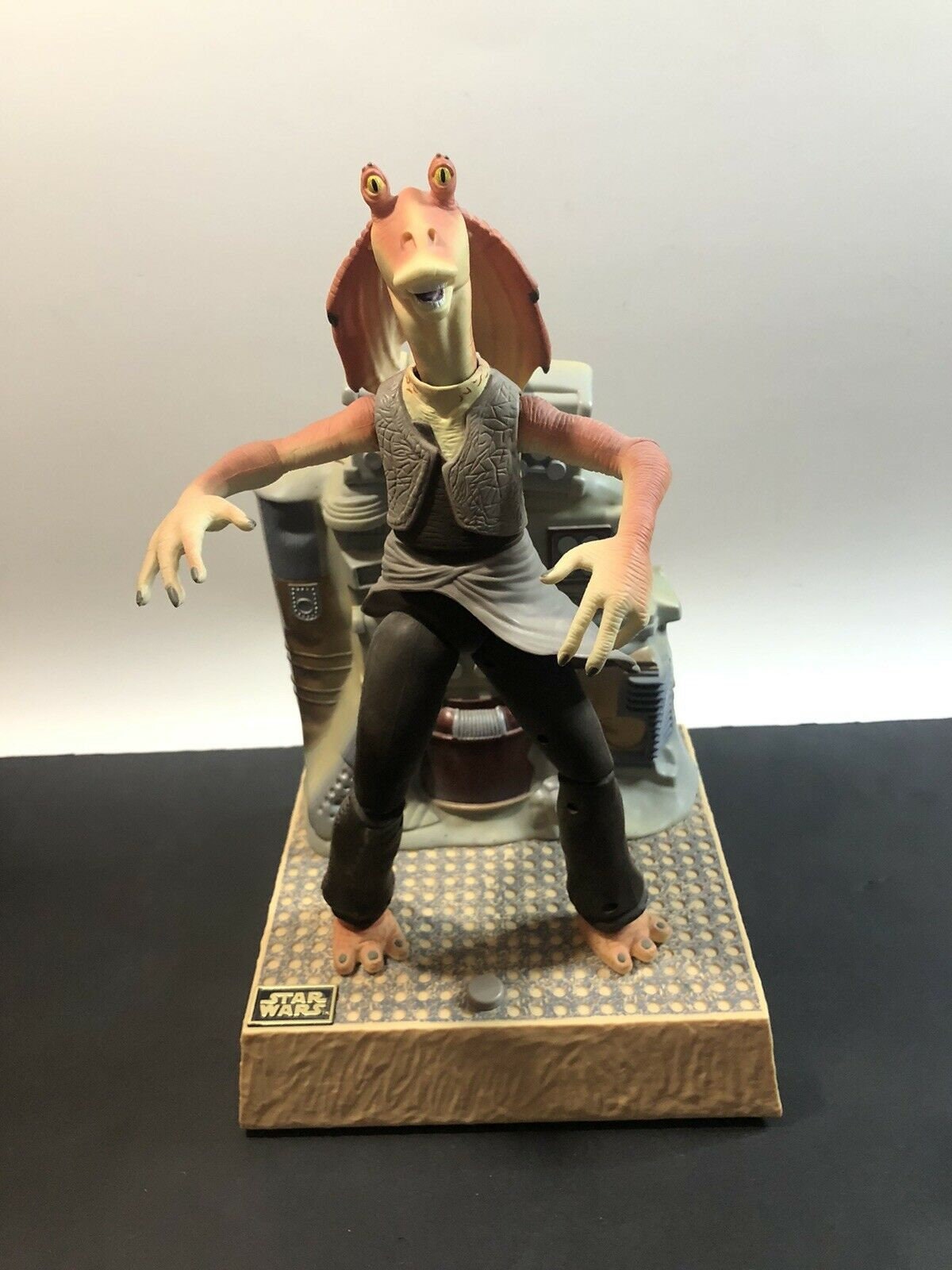 STAR WARS Episode 1 Dancing Jar Jar Binks 1999 Thinking Toy Etsy