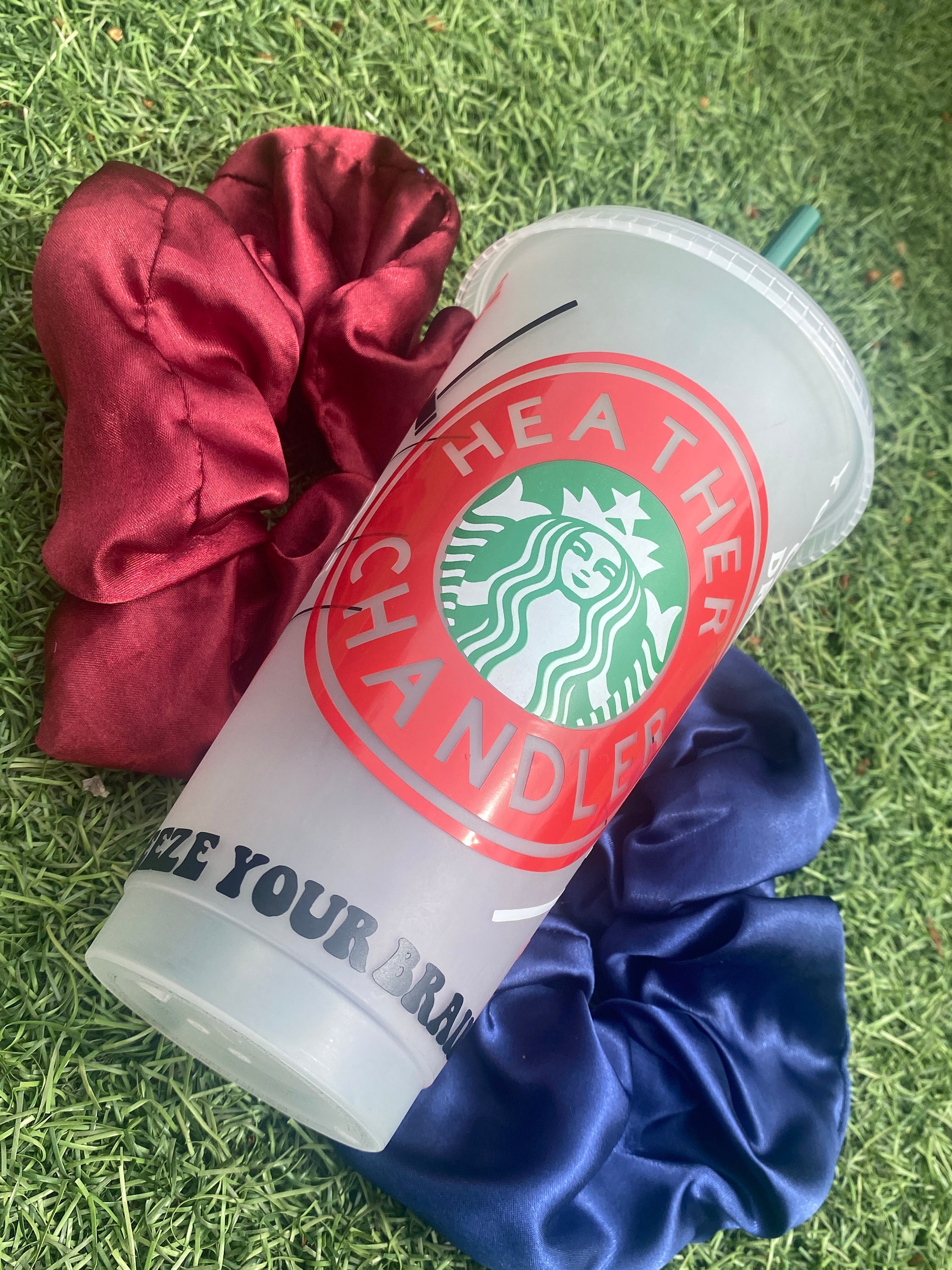 CUSTOM Heathers Musical Inspired Cup & Scrunchie Etsy