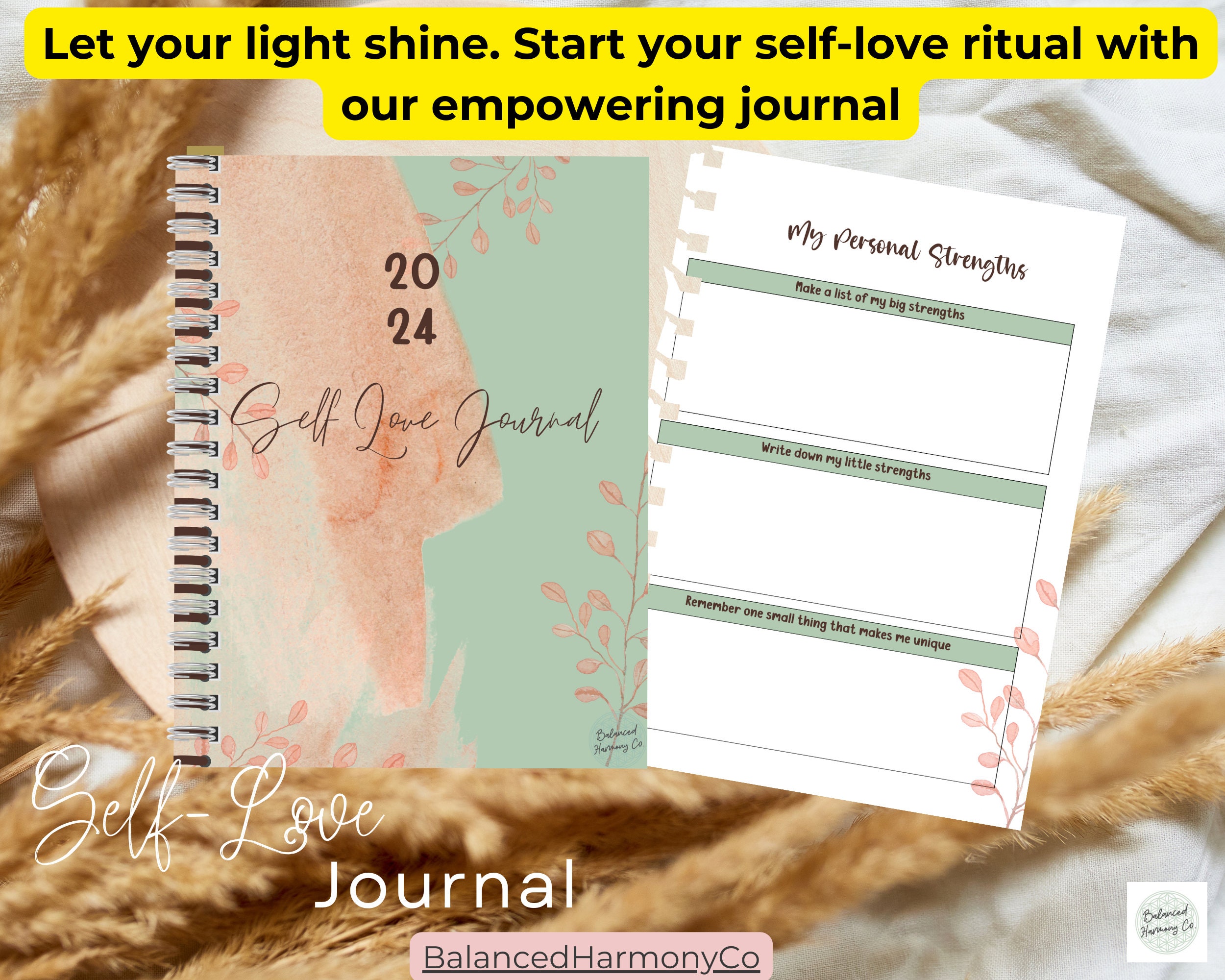 Self-love Journala Sanctuary of Daily Self-discovery and ...