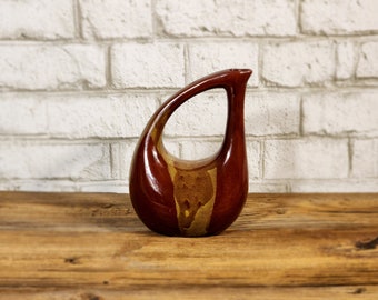 Vintage Mid Century Modern Ewer pitcher, made in the USSR circa 1970