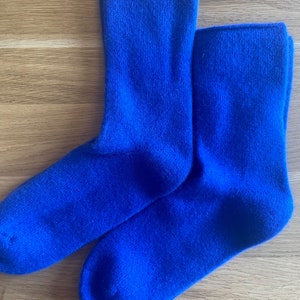 100% cashmere, luxurious Mongolian cashmere bed socks, soft and warm, luxury relaxation, pure cashmere