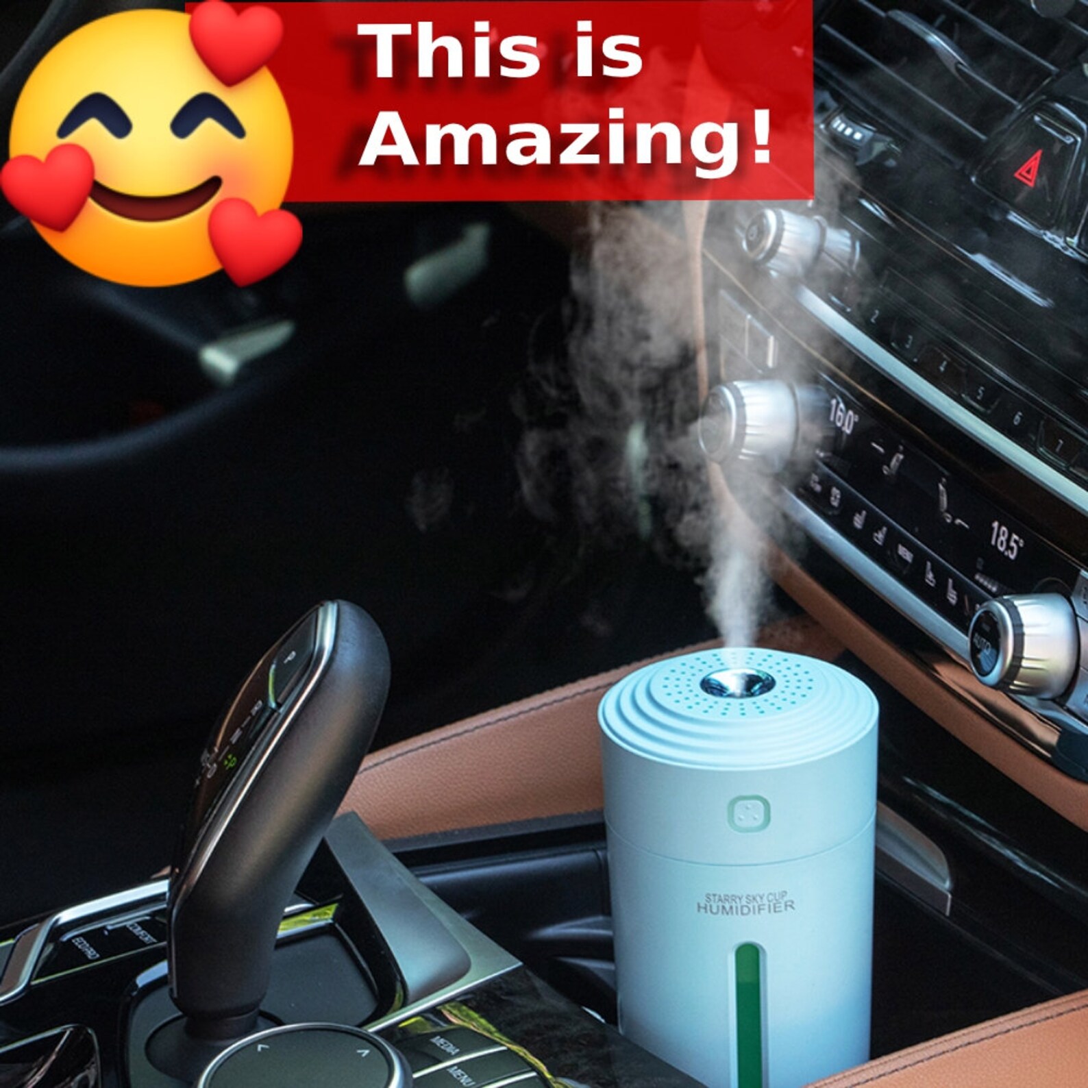 Wireless Travel Humidifier Car Humidifier Hydrates Skin Etsy