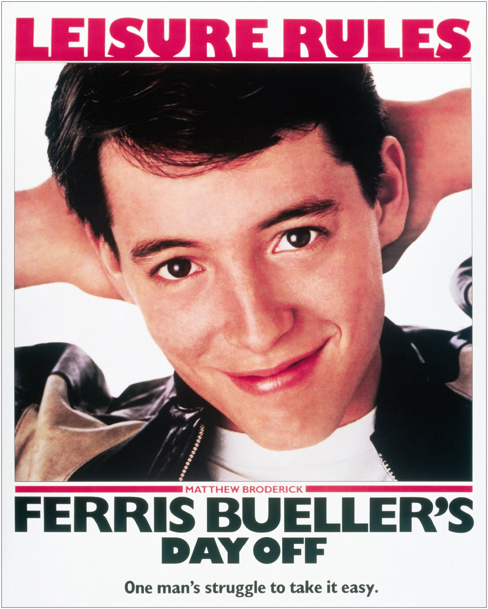 Ferris Bueller's Day Off Classic Movie Poster Art METAL Etsy
