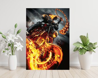 Ghost Rider Lego Etsy