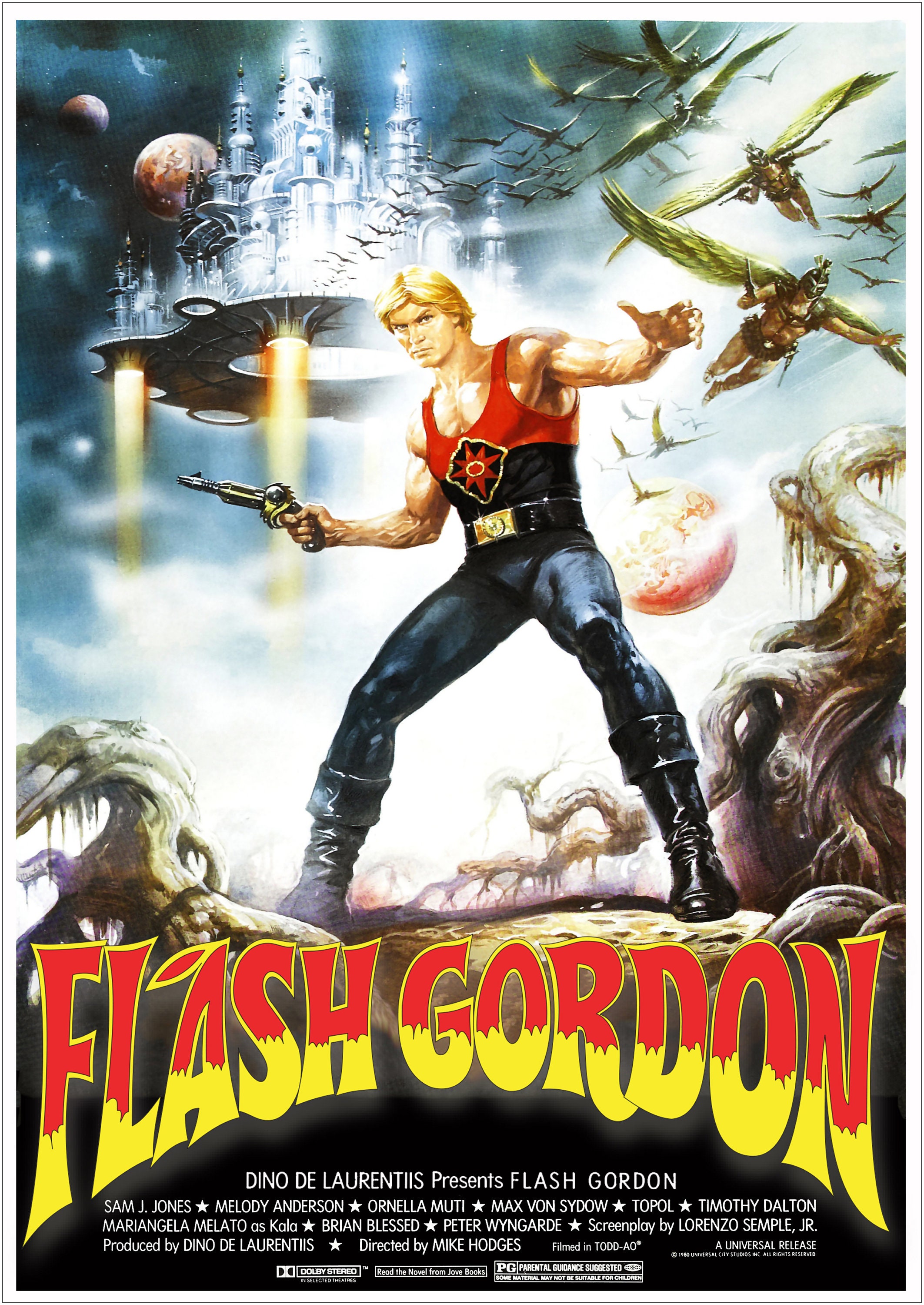 Flash Gordon Classic Movie Art Large CANVAS Print Gift en | Etsy