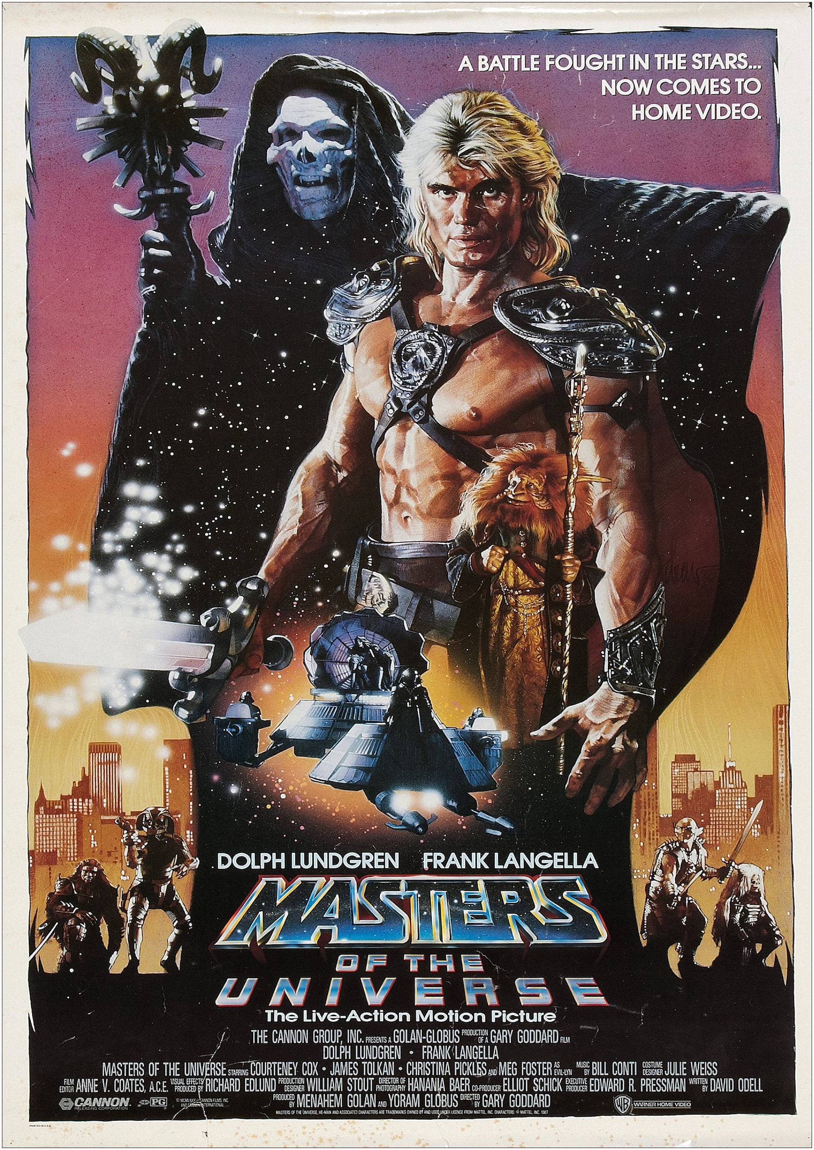 He-Man Masters of the Universe Classic Movie Art Large Poster | Etsy