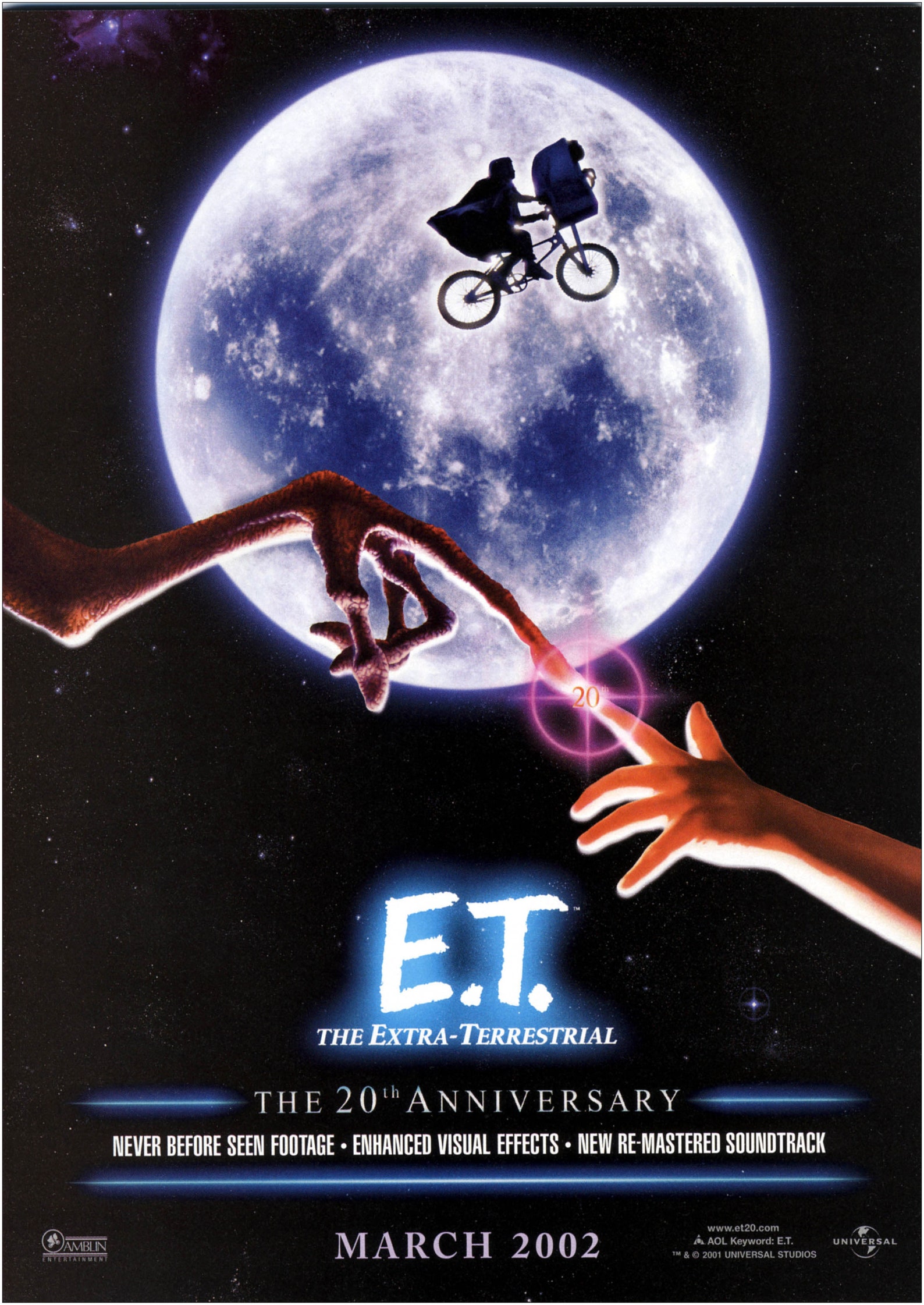 E T The Extra Terrestrial Classic Movie Art Large Poster Etsy