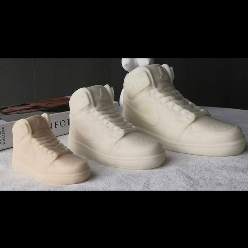 Air Jordan 1 AJ1 Sneaker Candle Silicone Mould Trainer Mold Etsy UK