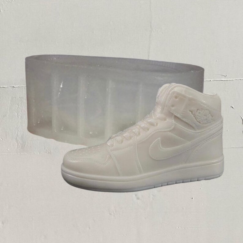 Air Jordan 1 AJ1 Sneaker Candle Silicone Mould Trainer Mold Etsy UK