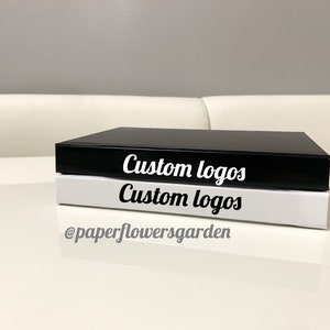 2 Small Coffee table book | display books | Fashion books | decorative books | blank pages | custom books