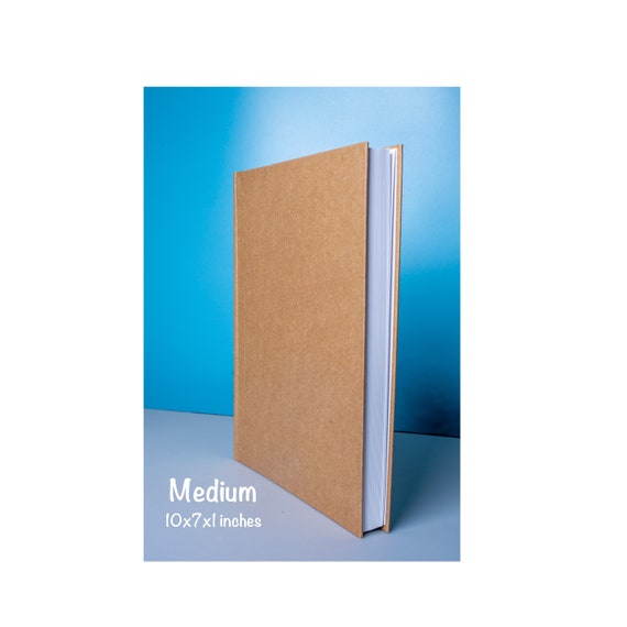 Médium, Blank Pages, Sketchbook, Hard Cover Journal, Hardcover, Journals,  Writing Book, Paper Thick, Drawing and Notes 