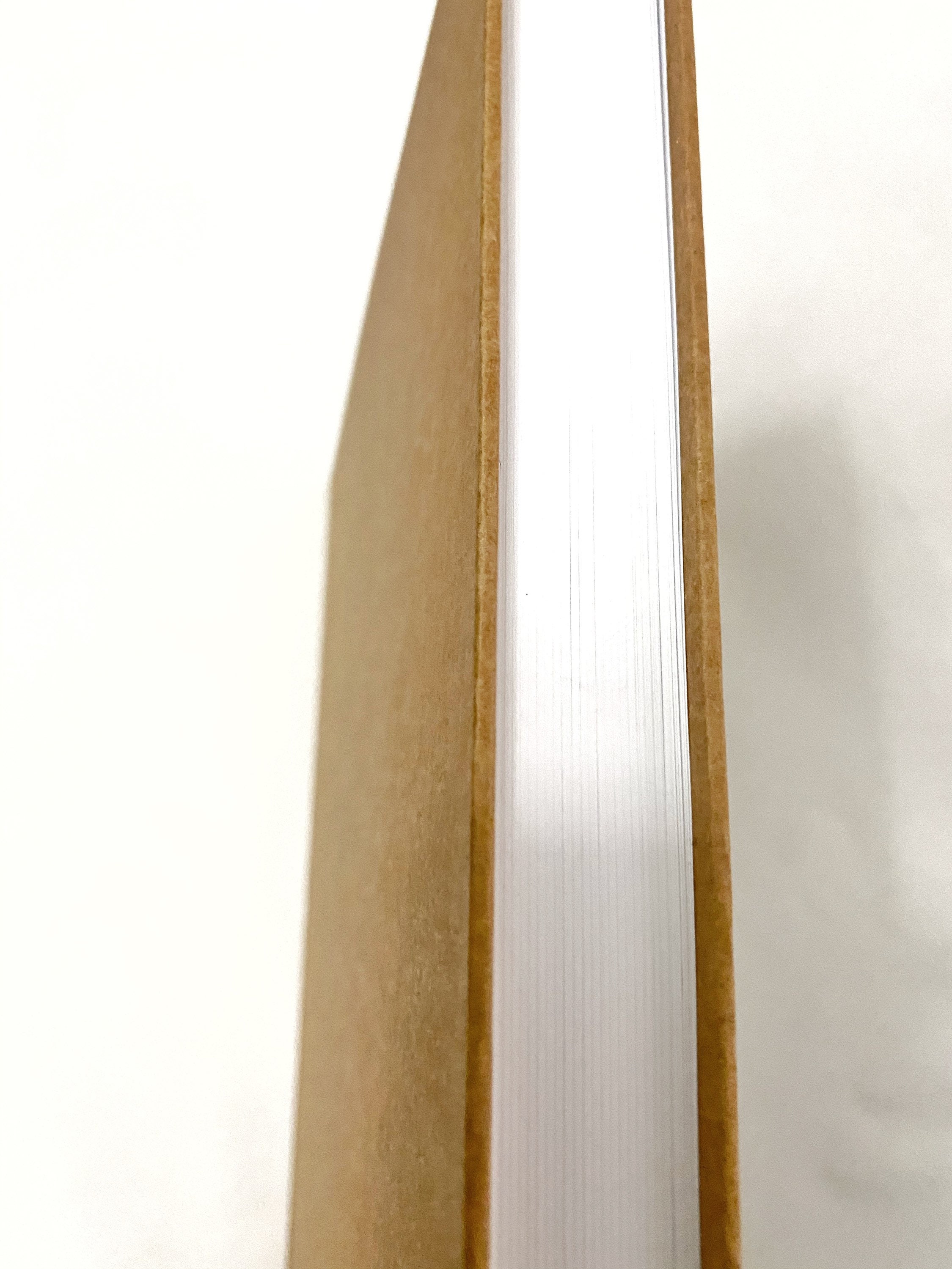 Set of 2 Large Sketchbook Blank Pages, Notebook, Kraft Hard Cover ...