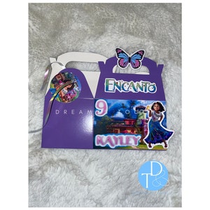 Encanto Inspired Party Favour Box x6 | Personalised Candy Box | Birthday Favour |