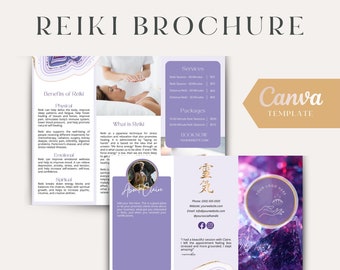 Reiki Brochure - Canva Reiki Brochure