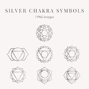 Silber Chakra Symbole - Silber Chakra Clipart - Silber Chakra PNG