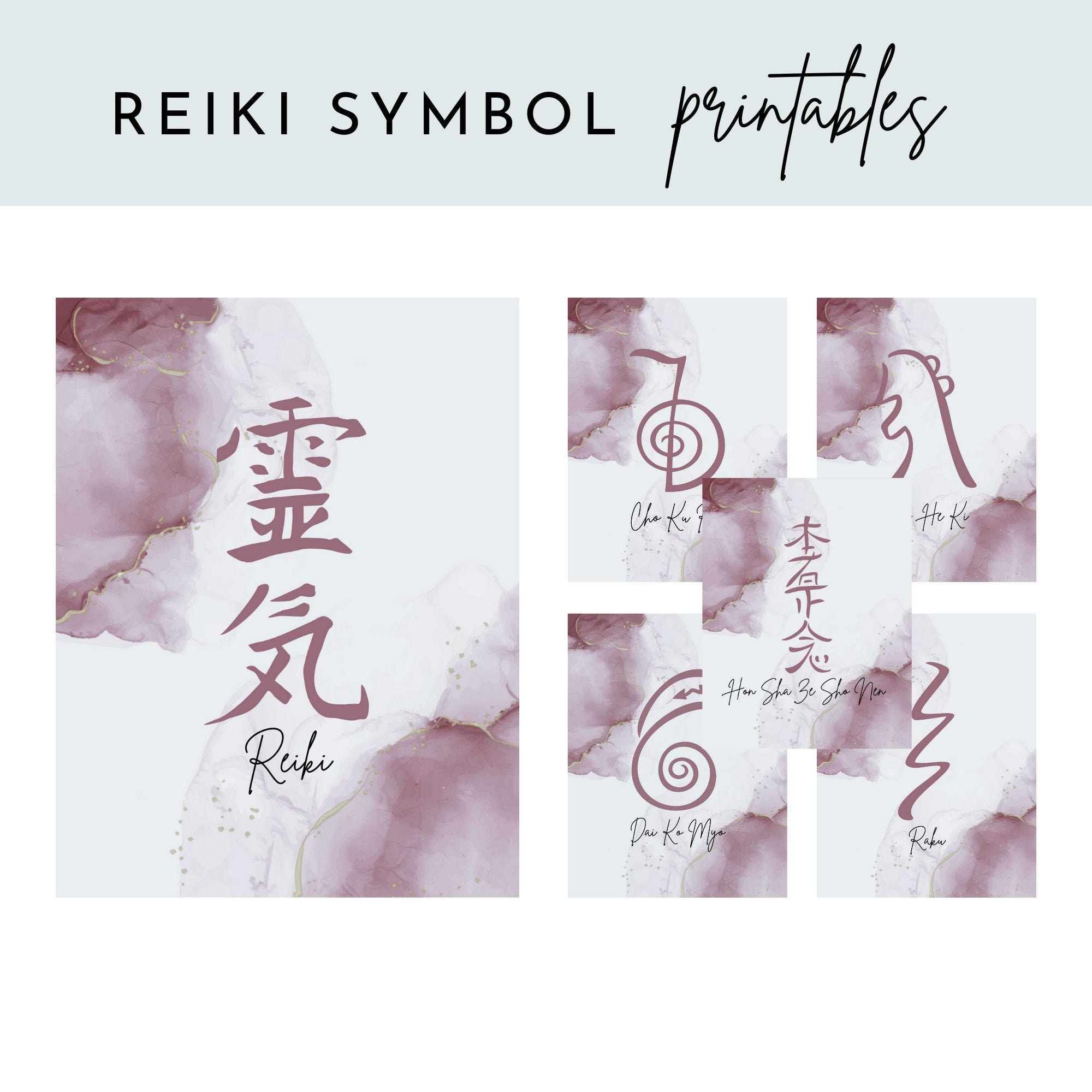 Reiki Symbol Printable - Etsy