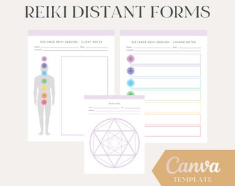 Distance Reiki Forms