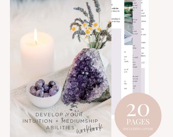 Develop Your Intuition Workbook - Fillable PDF - 20 Pages