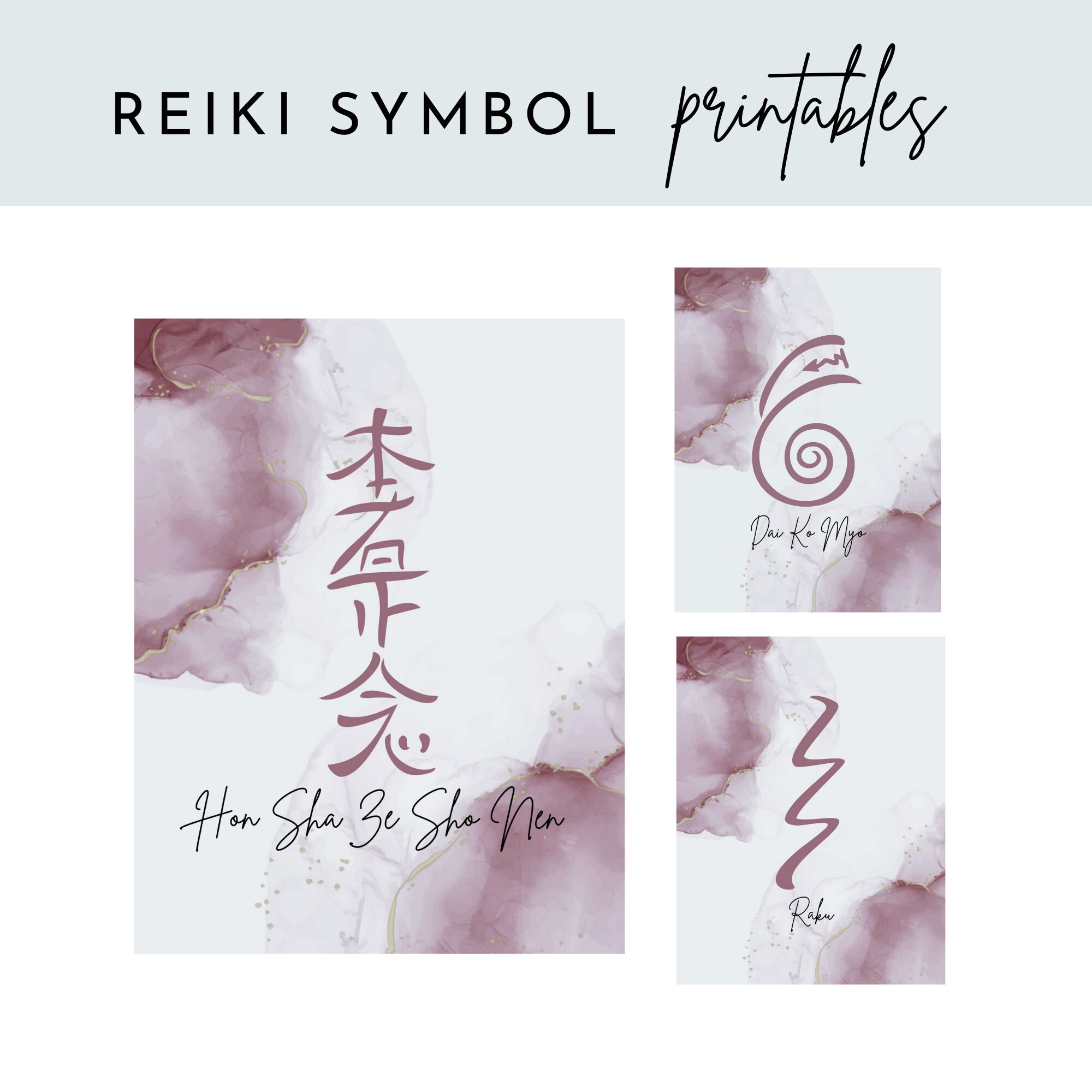Reiki Symbol Printable - Etsy