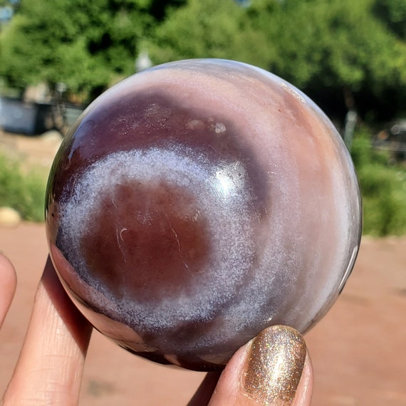 Pink ocean agate deals