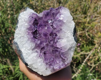 マトリックス上の大きなアラゴナイトソフトブルーキャビネット標本