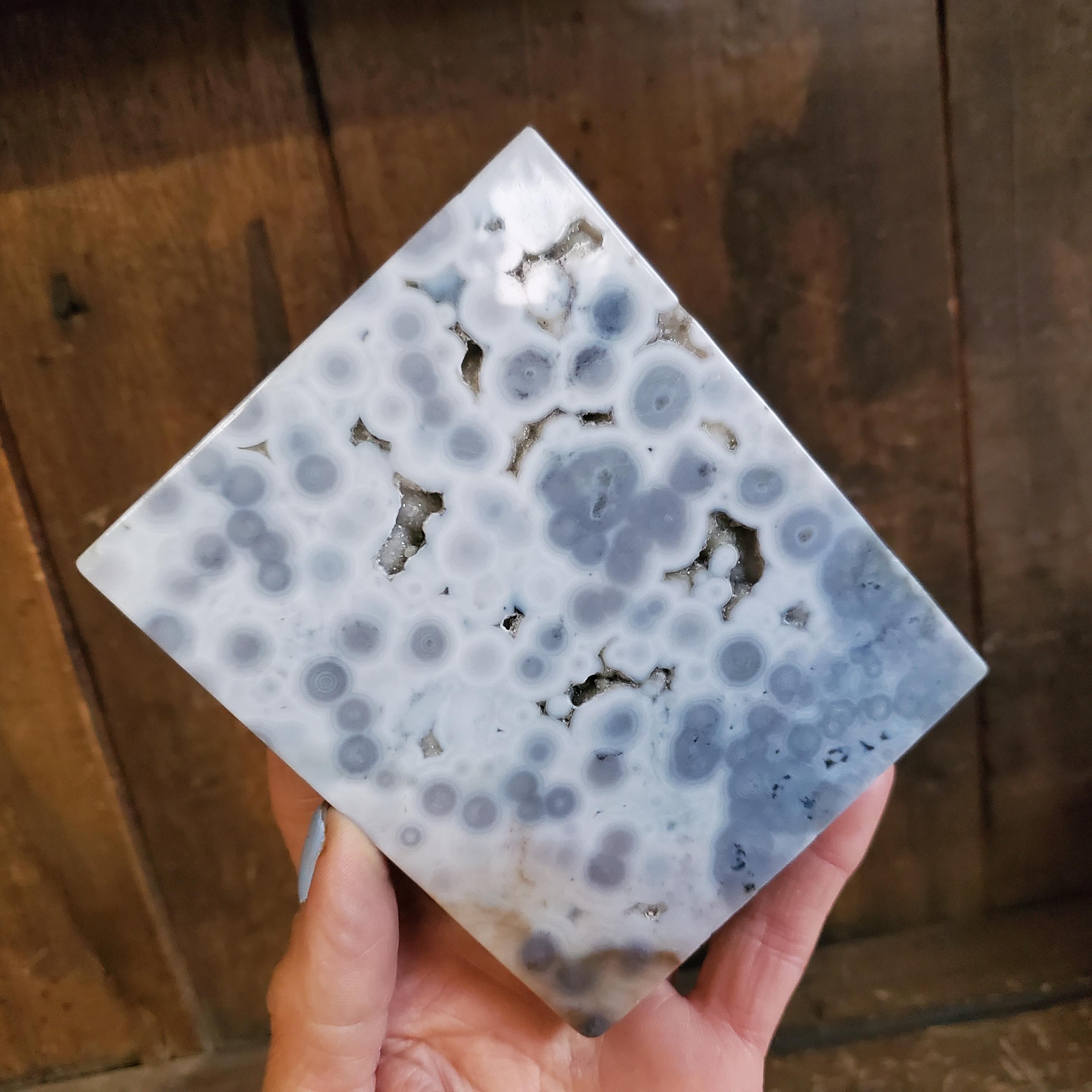 オーシャンジャスパー オールドストック カンベイビーアゲート オービ