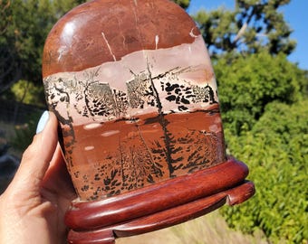 Picture Jasper Pastel Dendrite Statement Decor Crystal 1020 grams | 2lbs 4oz