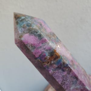Ruby in Kyanite Crystal Tower UV-Reactive 1160 Grams | 2lbs 9oz
