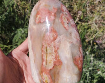 Polychrome Jasper Pastel Freeform Free-Standing Healing Crystal 594 grams