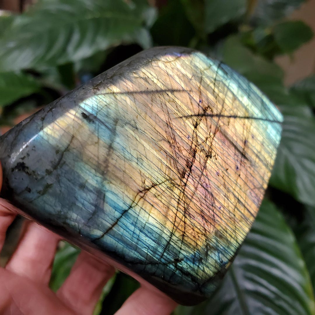 Labradorite Spectrolite Labradorite Spectrolite Flashy Sunset Freeform 452 Grams - Etsy