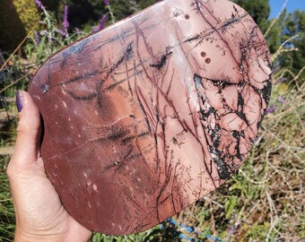 Picture Jasper Dendrite Platter Tray Serving Dish L Dendritic