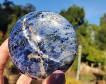 ブルー＆ピンクソーダライト球 | 研磨済み - Etsy 日本