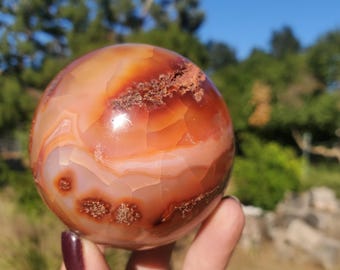 レッド ピンク メキシカン クレイジー レース アゲート クリスタル