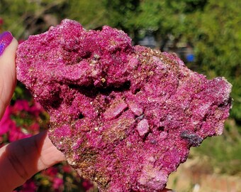 Raw Natural Crazy Sparkly Honeycomb Ruby: 3