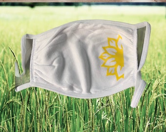 Sunflower face mask