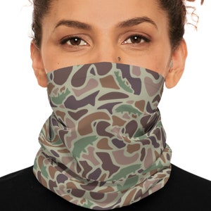Trout Camo Neck Gaiter | Fishing Buff | Sun Protection Face Mask
