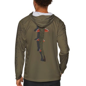 Brook Trout Performance Fishing Hoodie
UPF and UV Protection Fishing Hoodie
Fly Fishing Lightweight Hoodie