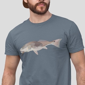 Redfish Shirt - T-Shirt - Red Drum