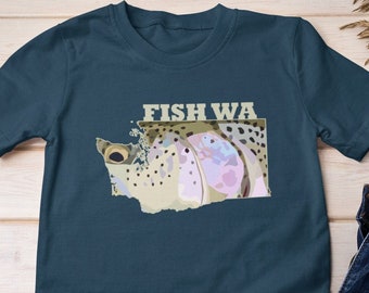 Fish Washington - T-shirt de pêche