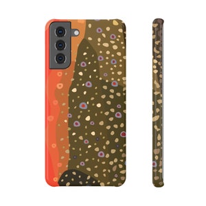 Brook Trout Skin Pattern Phone Case | Samsung Galaxy S21