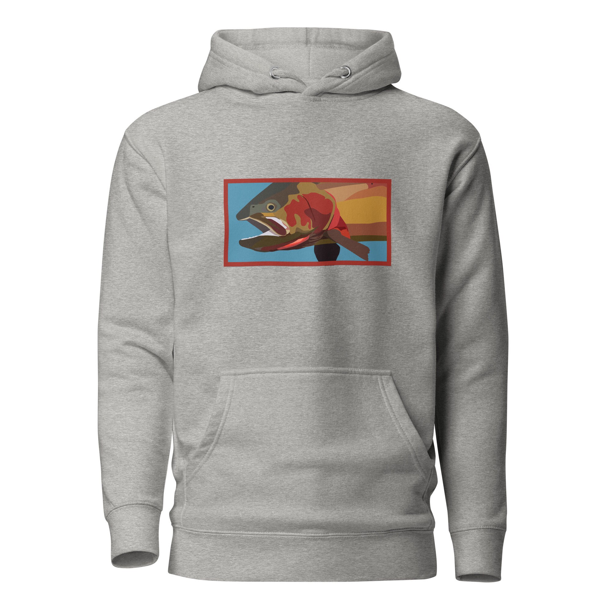 Brook Yellowstone Cutthroat Trout スウェット Yellowstone Trout Sweatshirt | Gill McFinn's