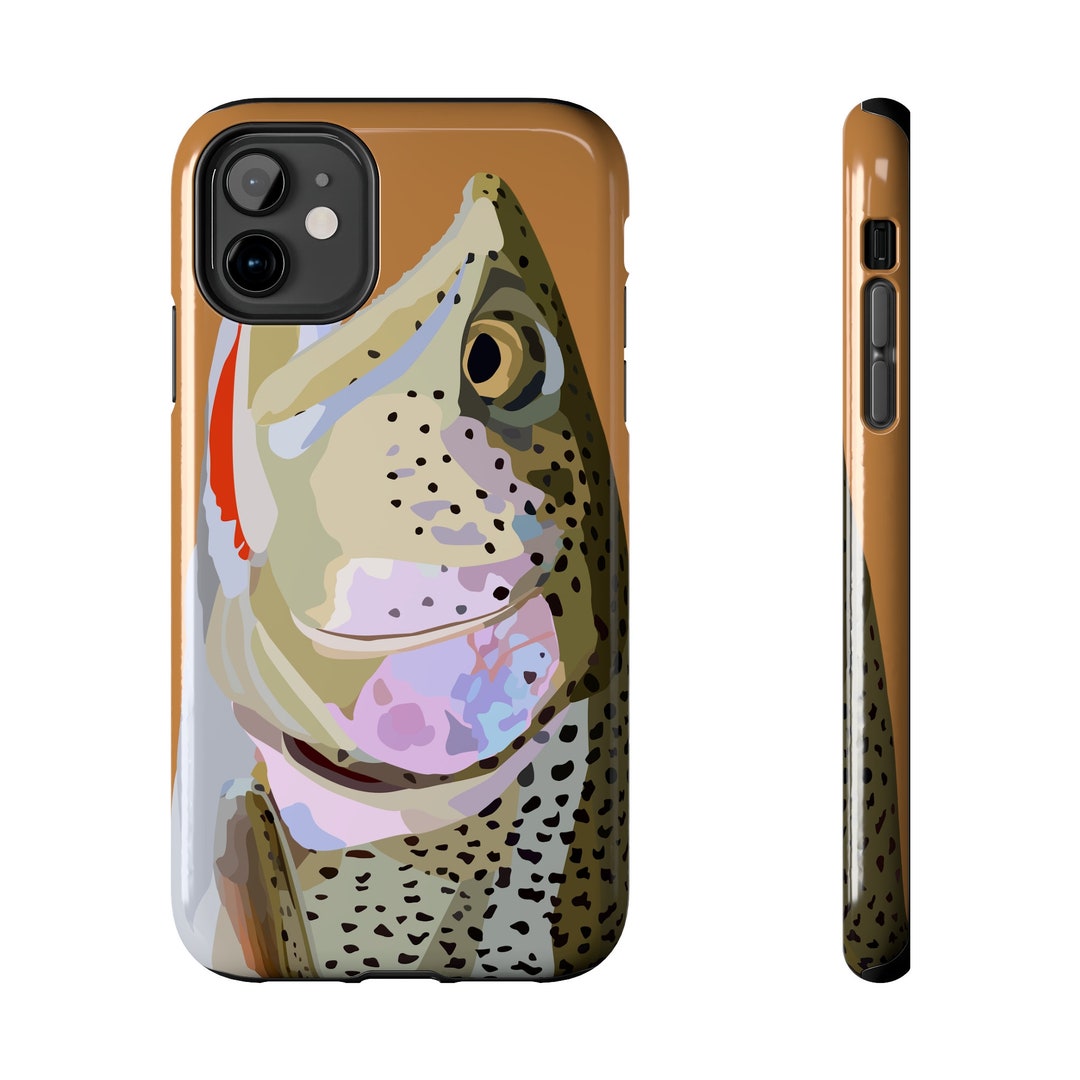 Coastal Cutthroat Trout iPhone Case Tough Fishing Phone Case Etsy