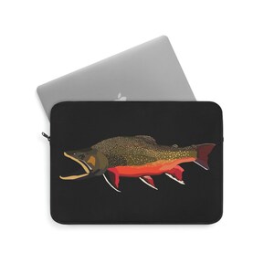 Laptoptasche zum Fischen in Bachforelle